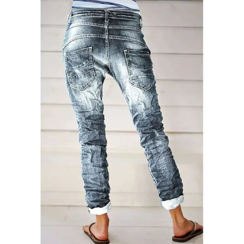 FLORENCE - STRETCH DENIM PANTS